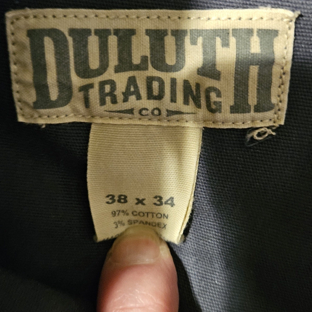 Men's Duluth Trading Company Carpenter Pants 38W x 34L